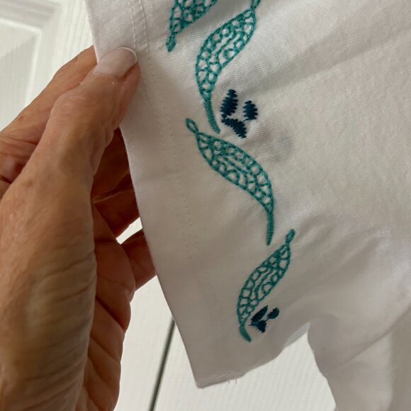 Johnny Was Crew Neck Tee Shirt - Picture 7 of 14